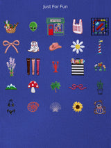 BaubleBar Navy - 
    Hand select 6 icons to personalize your tote
  
