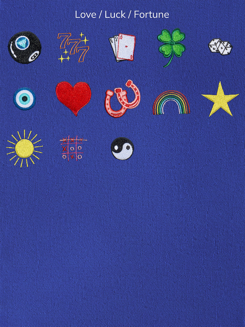 BaubleBar Navy - 
    Hand select 4 icons to personalize your tote
  
