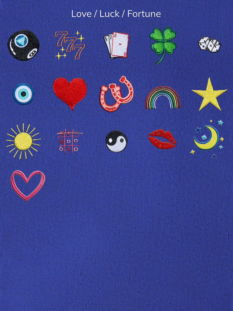BaubleBar Navy - 
    Hand select 6 icons to personalize your tote
  
