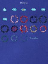 BaubleBar Navy - 
    Hand select 6 icons to personalize your tote
  
