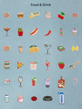 BaubleBar Light Denim - 
    Hand select 6 icons to personalize your tote
  
