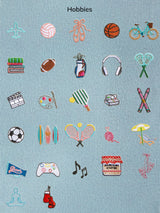 BaubleBar Light Denim - 
    Hand select 6 icons to personalize your tote
  
