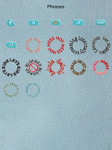BaubleBar Light Denim - 
    Hand select 5 icons to personalize your tote
  
