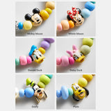 Disney Mickey Mouse Beaded Multicolored Charm Bracelet - Mickey Mouse