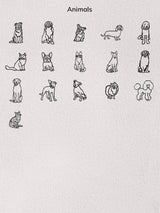 BaubleBar Natural - 
    Hand select 6 icons to personalize your tote
  
