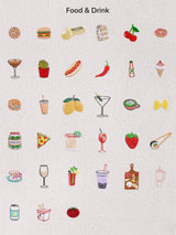 BaubleBar Natural - 
    Hand select 6 icons to personalize your tote
  
