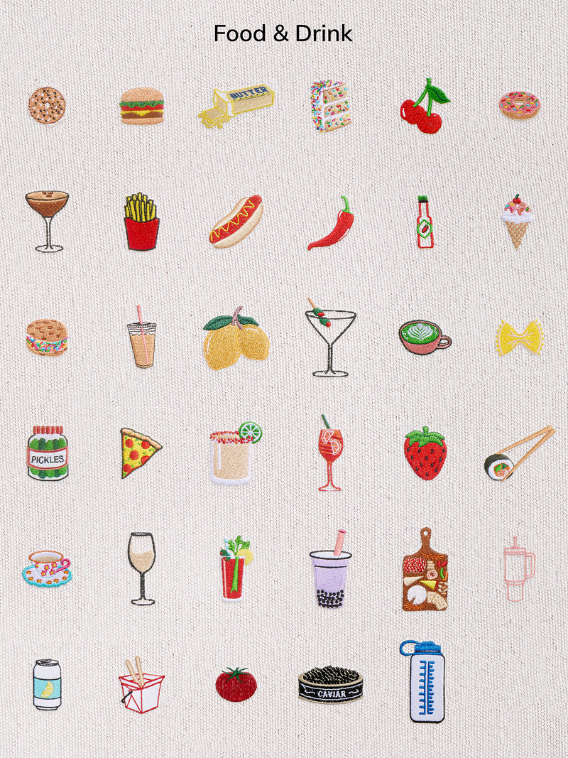 BaubleBar Natural - 
    Hand select 6 icons to personalize your tote
  
