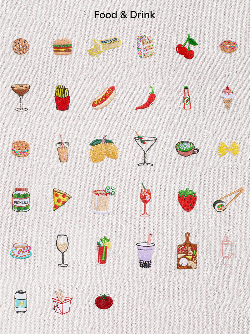 BaubleBar Natural - 
    Hand select 6 icons to personalize your tote
  
