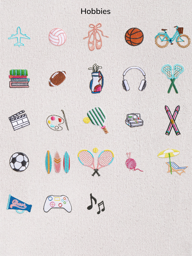 BaubleBar Large Custom Icon Tote - Large - 
    Hand select 6 icons to personalize your tote
  
