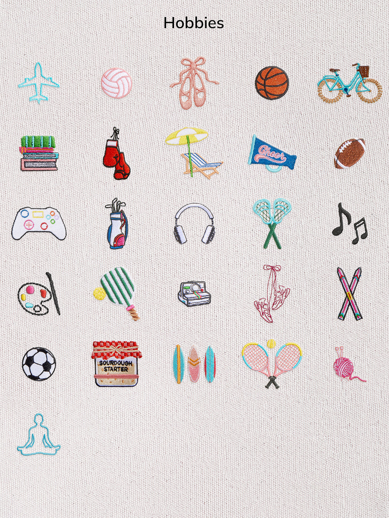 BaubleBar Natural - 
    Hand select 6 icons to personalize your tote
  
