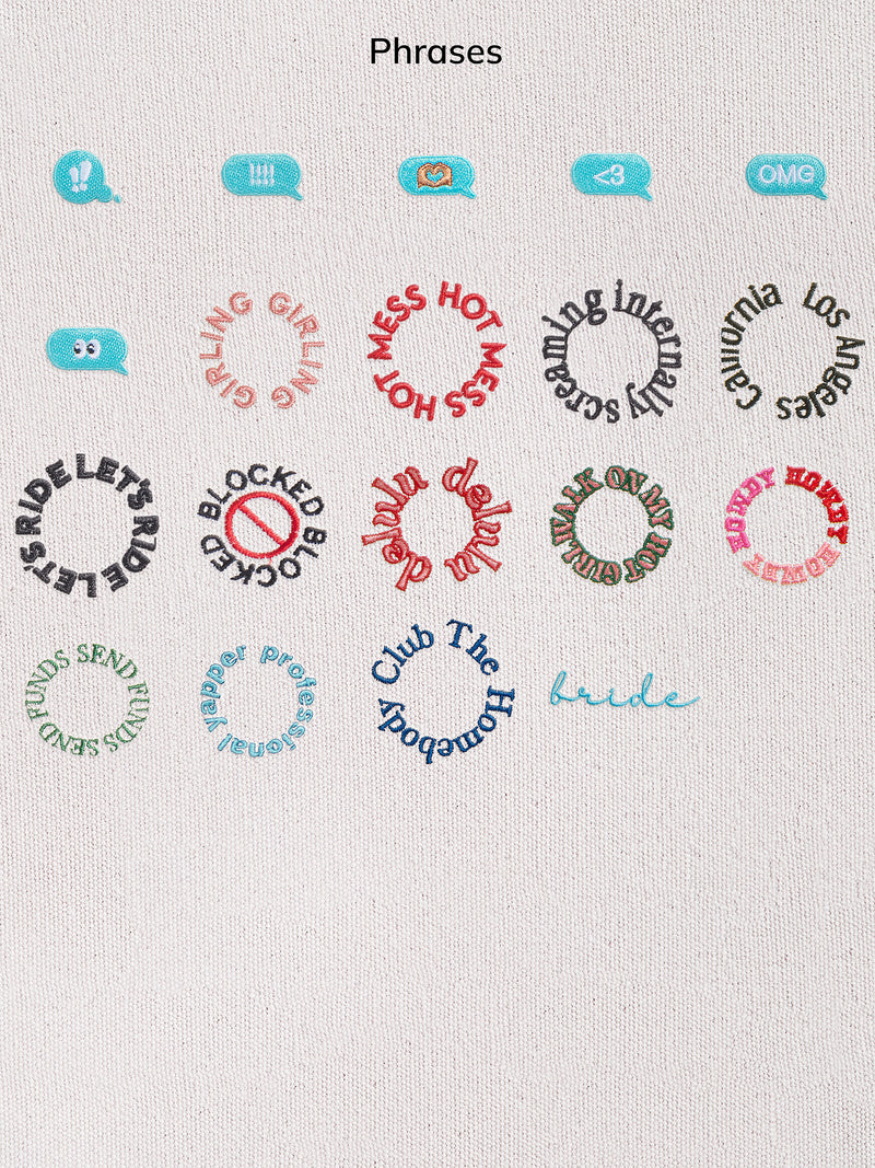 BaubleBar Large Custom Icon Tote - Large - 
    Hand select 6 icons to personalize your tote
  
