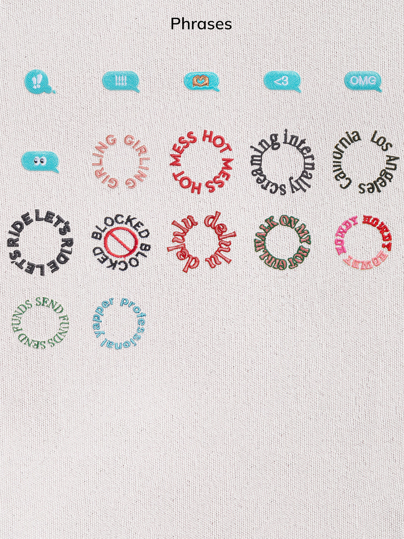 BaubleBar Natural - 
    Hand select 6 icons to personalize your tote
  
