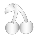 Mini Cherry Icon - Silver