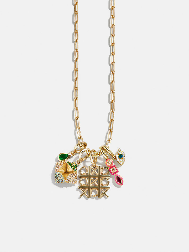 BaubleBar Just For Fun Cluster Charm - Tic Tac Toe - 
    Create your own cluster charm necklace
  
