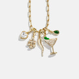 Pavé Zodiac Cluster Charm - Libra