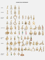 BaubleBar Pavé Bubble Initial Cluster Charm  - S - 
    Letter Charm for necklaces and bracelets
  
