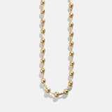 Cluster Charm Necklace Chain  - Gold Ball Chain