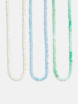 BaubleBar  - 
    Aquamarine stackable necklace
  
