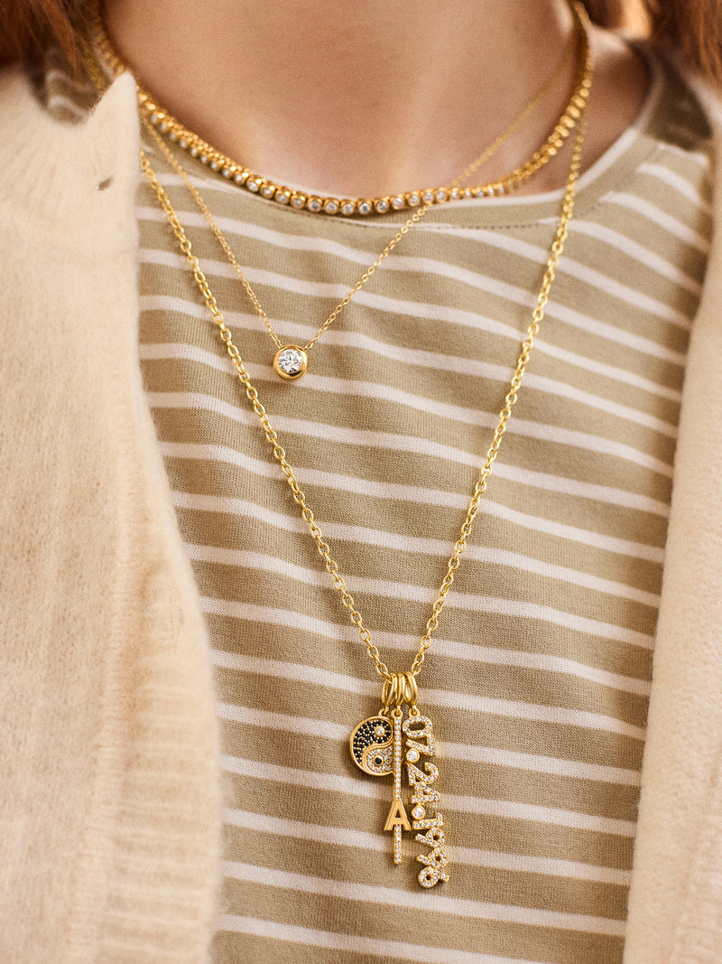 BaubleBar Protection Cluster Charm - Pavé Yin Yang - 
    Enjoy 20% off - This Week Only
  
