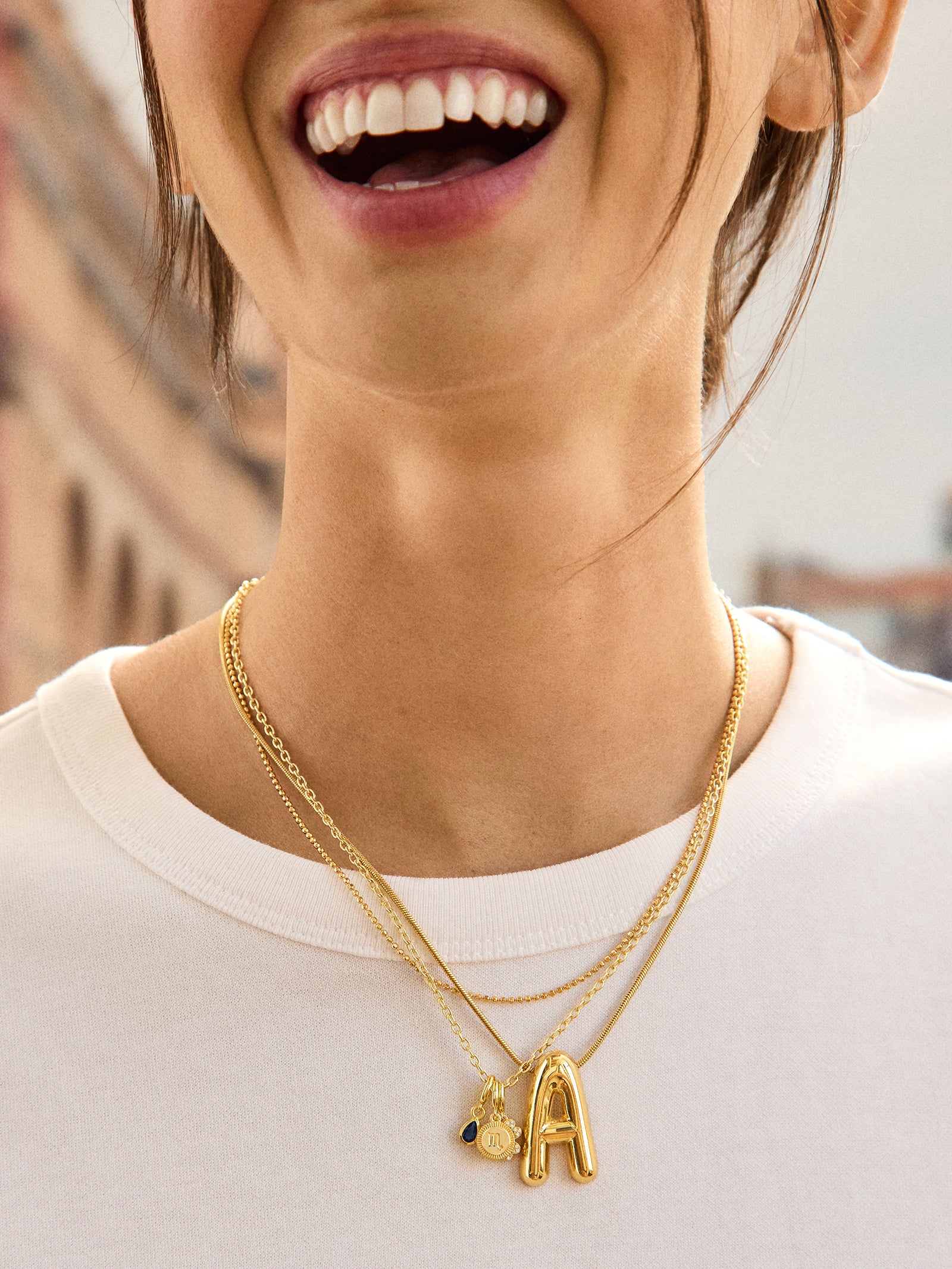 Cluster Charm Necklace