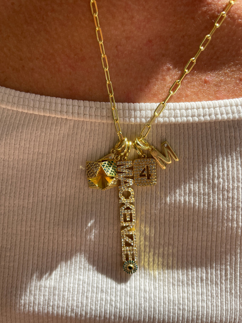 BaubleBar Snake - 
    Create your own cluster charm necklace
  
