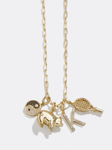 BaubleBar Custom Cluster Charm Pendant - Ships in 3 Weeks - 
    Customizable charm necklace
  
