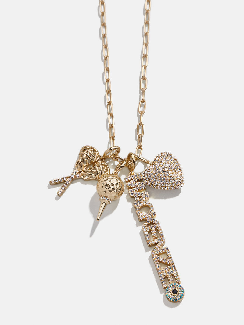 BaubleBar Sports Cluster Charm - Lacrosse - 
    Create your own cluster charm necklace
  
