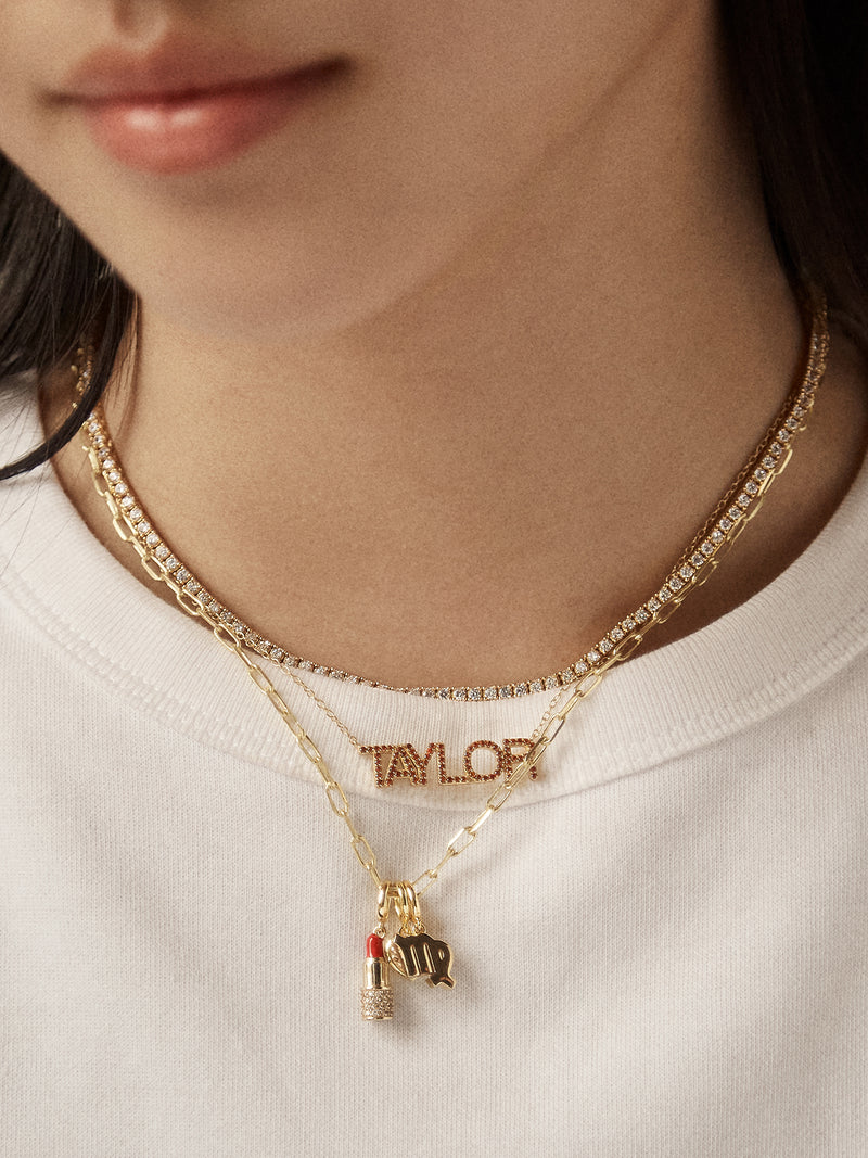 BaubleBar Just For Fun Cluster Charm - Lipstick - 
    Create your own cluster charm necklace
  
