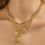 Hobbies Cluster Charm - Knitting