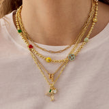Snacks N' Sips Cluster Charm - Martini