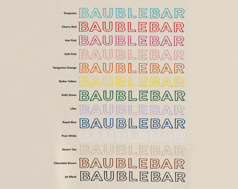 BaubleBar Custom Alpha Tote - Natural Sand - 
    25% Off Custom Gifts: The Annual Custom Event
  
