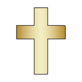 Mini Cross Icon - Gold