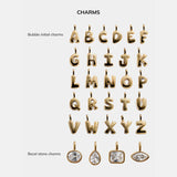 Lexi Removable Charm Custom Collar Necklace - Gold