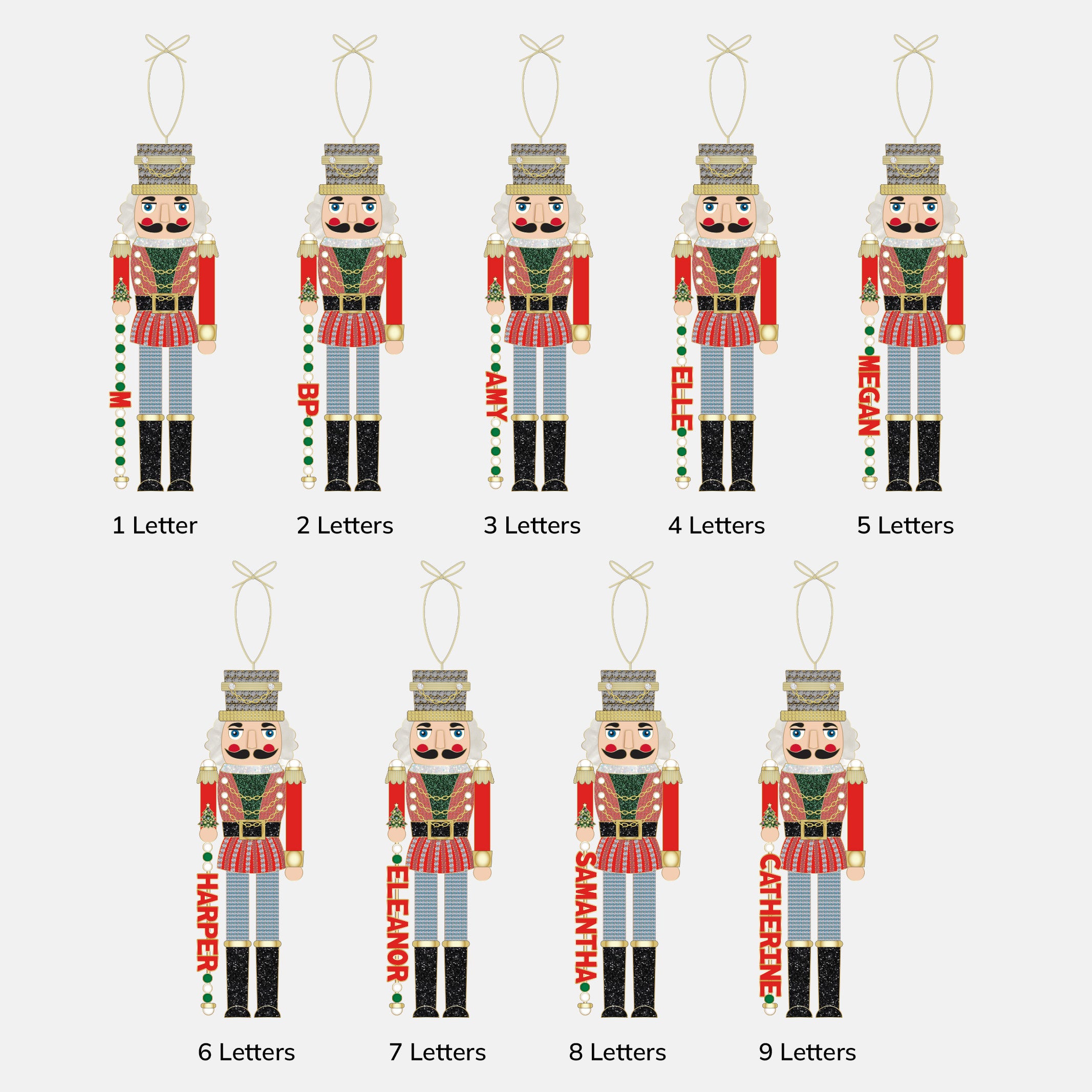 Center Stage Custom Nutcracker Ornament in Classic Christmas | BaubleBar