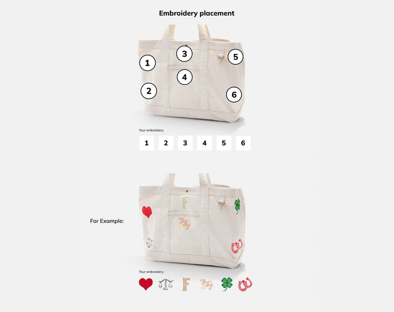 BaubleBar Large Custom Icon Tote - Large - 
    It's Black Friday Week: Enjoy 20% off.
  
