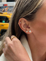 BaubleBar Debra 18K Gold Earring Set - Debra Earring Set - 
    Set of three stud earrings
  
