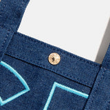 Solid Custom Alpha Tote - Dark Denim