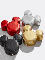 BaubleBar Mickey Mouse disney Metallic Storage Case - Metallic Black - 
    Enjoy an extra 20% off - This Week Only
  
