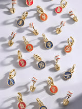 BaubleBar  - 
    Two pairs of New York Yankees earrings
  
