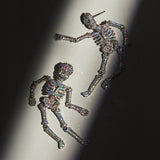 Bone-A-Fide Hottie Earrings - Silver/Iridescent