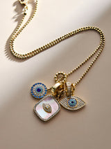 BaubleBar Evil Eye Charm Necklace - Turquoise Evil Eye - 
    Evil eye charm necklace
  
