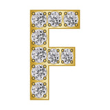 Mini F - Clear/Gold