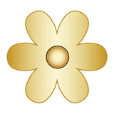 Mini Daisy Icon - Gold