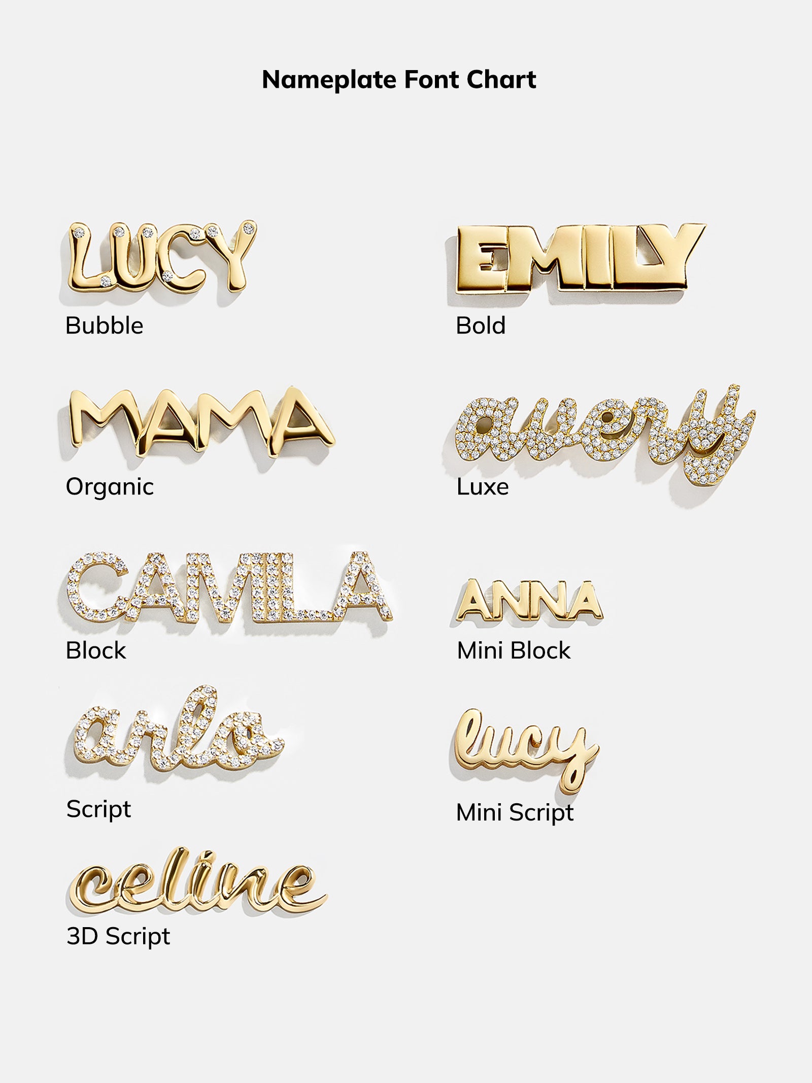 block name plate gold earrings