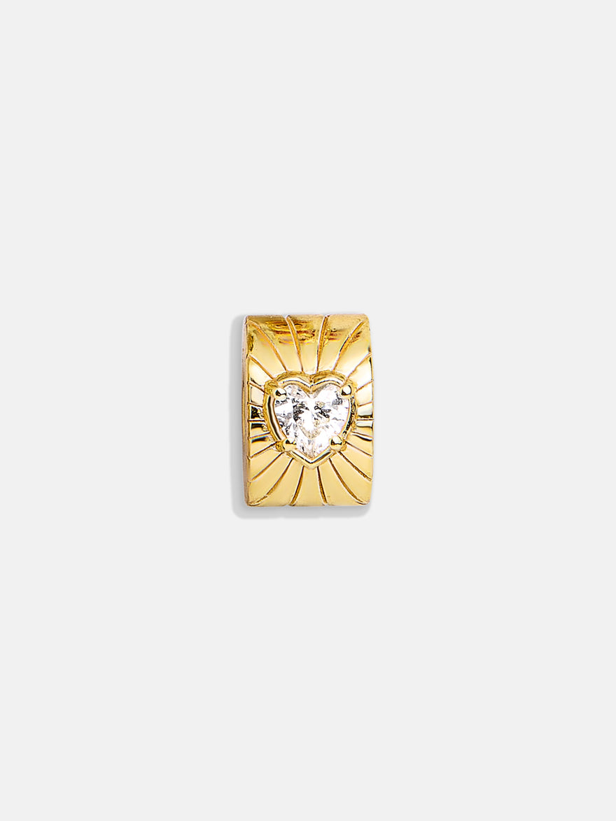 Motif Bead Charm - Heart Burst