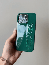BaubleBar Chrome Custom iPhone Case - Gray/Chrome Silver - 
    Customizable phone case
  
