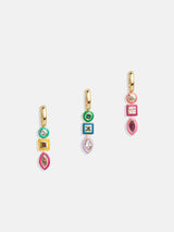 BaubleBar Jeweled Cluster Charm - Pink - 
    Create your own cluster charm necklace
  
