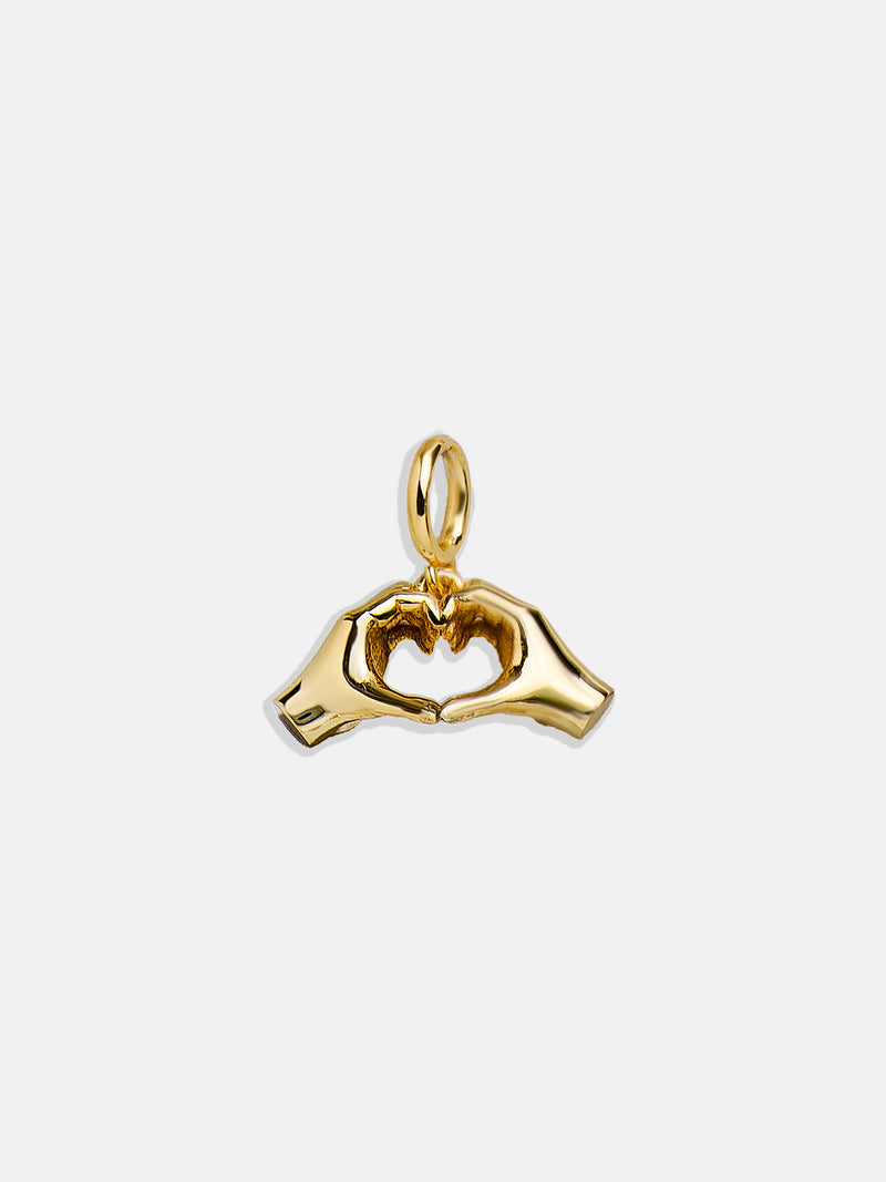 Heart Cluster Charm - Heart Hands