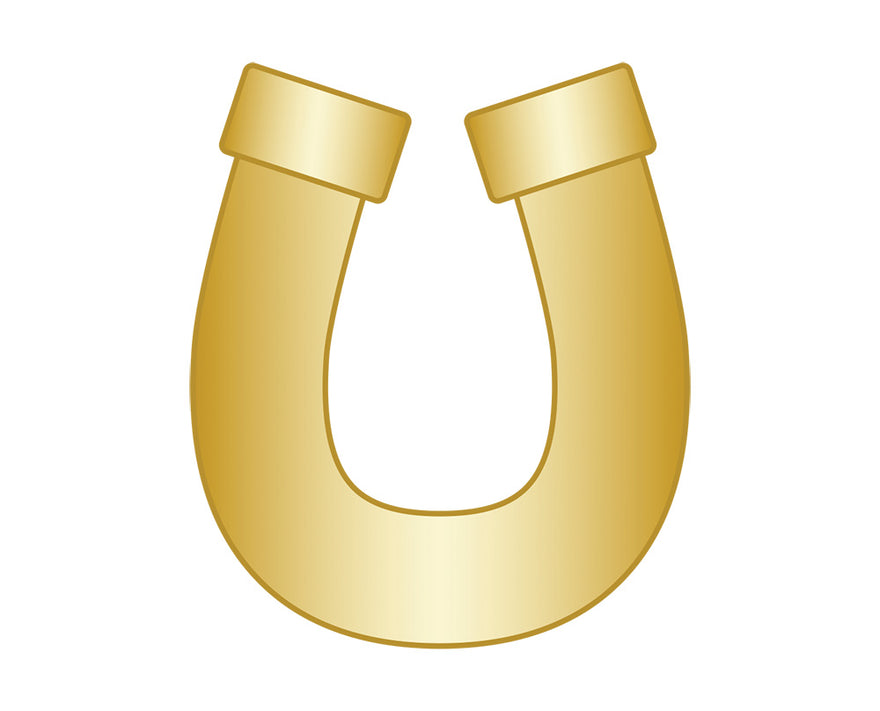 Horseshoe Icon - Gold