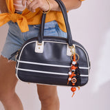 NFL Beaded Bag Charm - Cincinnati Bengals
